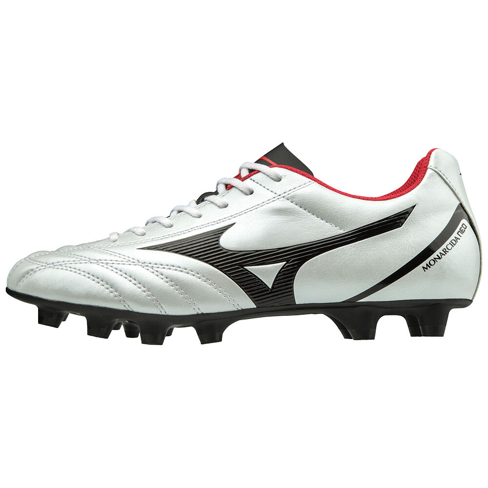 Mizuno Monarcida Neo Select Férfi Focicipő Fehér/Fekete LUX026145